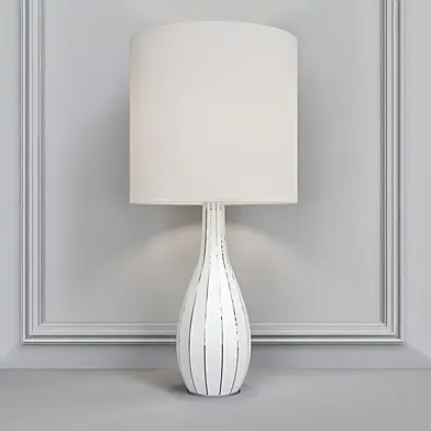 Baker Swan Line Table Lamp
