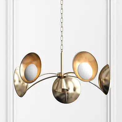 Baker Iolite Chandelier