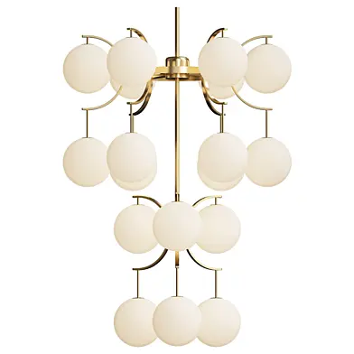 Murano Glass Globe Chandelier