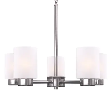 Westinghouse Sylvestre 5-Light Brushed Nickel Chandelier