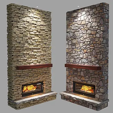 Fireplace (stone)