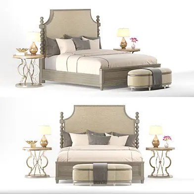 Morrissey Healey Upholstered Panel Bed, A.r.t. Furniture