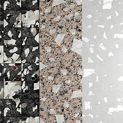 Terrazzo. Palladiana. Veneziana.