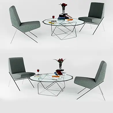 Geometric Low Table