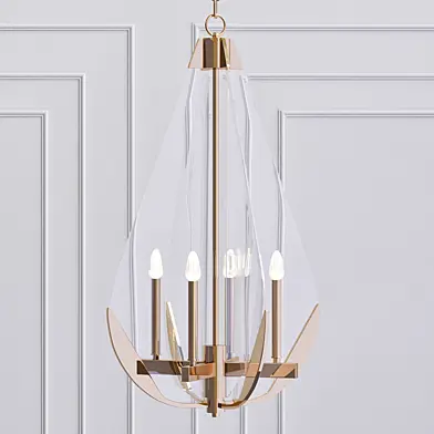 Vapor Cone Chandelier