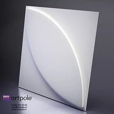 Гипсовая 3d панель Plant от Artpole