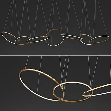 Gold Ring Chandelier_2