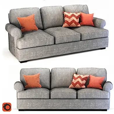 Townsend Roll Arm Upholstered Sofa