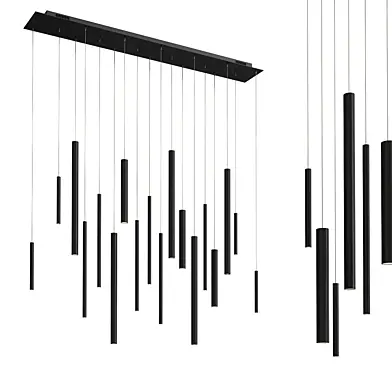 Santana Clustered Tubes Chandelier
