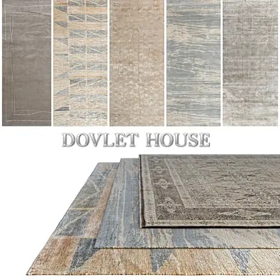 Ковры DOVLET HOUSE 5 штук (part 269)