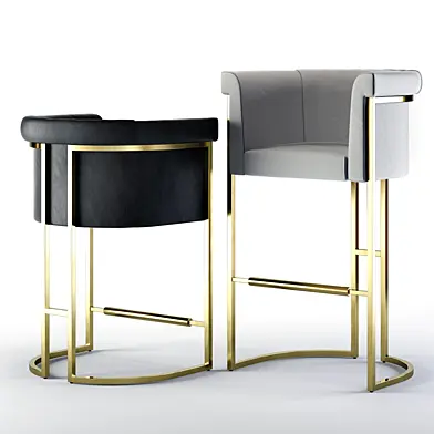 Baker Diolite Bar and Counter Stools