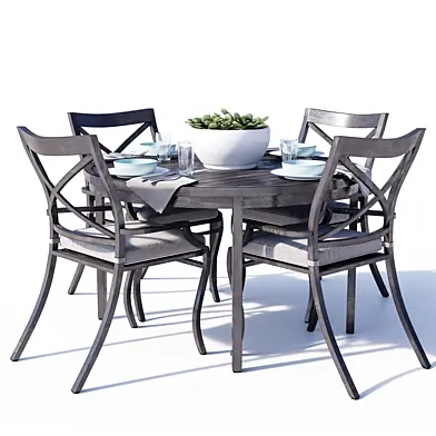 Canyon Metal Spring Dining Set