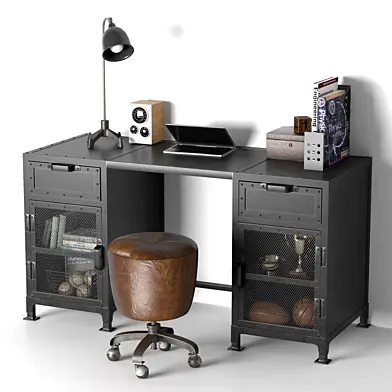 HOPPER STORAGE DESK