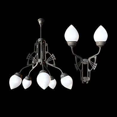 Berliner Messinglampen D88, AD288