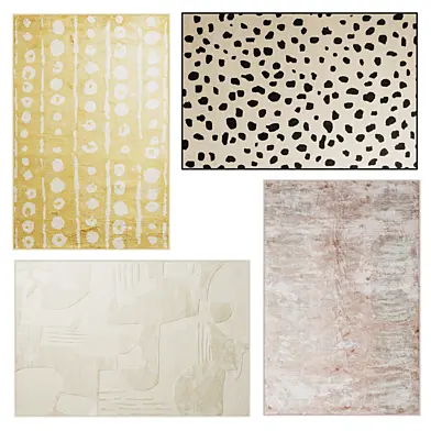 Anthropologie Rug set 2