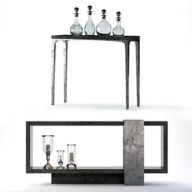 Bernhardt Linea Console Tables