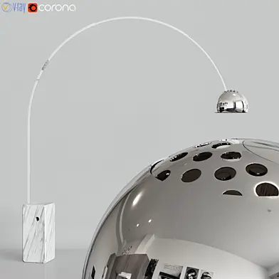 Arco Flos Floor Lamp