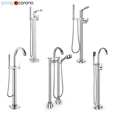 Смесители для отдельностоящих ванн Ravak, Villeroy & Boch, GROHE set 28
