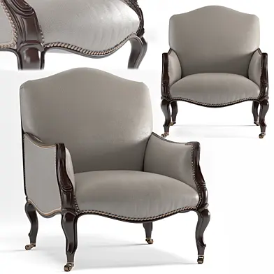 Bergere Chair designed by Darryl Carter by Baker furniture