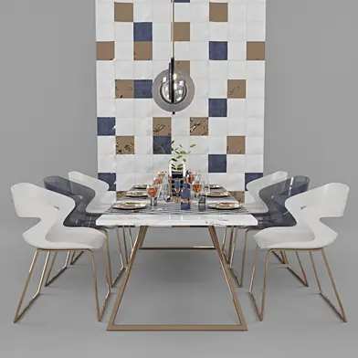 dining bronze set