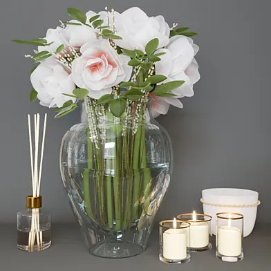 Flowers decor set