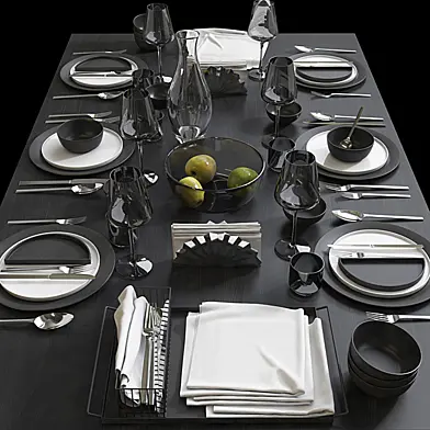 Сервировка стола / Table setting 9