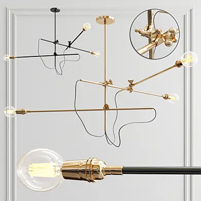 Workstead Brass Chandelier