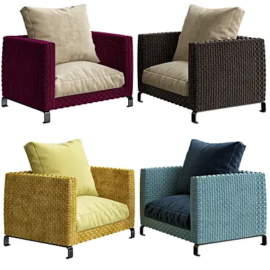Armchair Ray OutdoorFabric CITTERIO