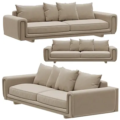 Roche Bobois UNDERLINE 4-seat sofa