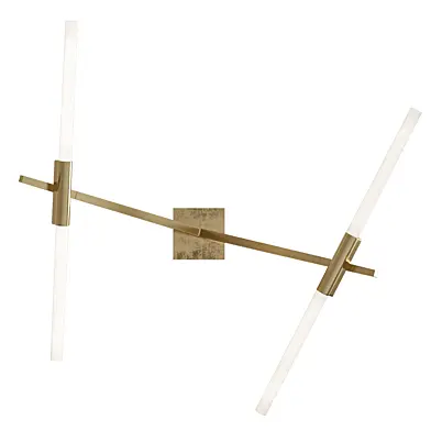 Agnes Wall 4 Light Gold designed
