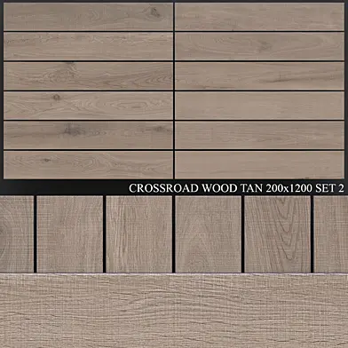 ABK Crossroad Wood Tan 200x1200 Set 2