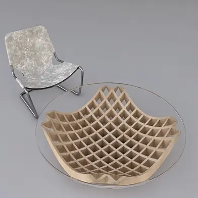 Modern Table + Chair