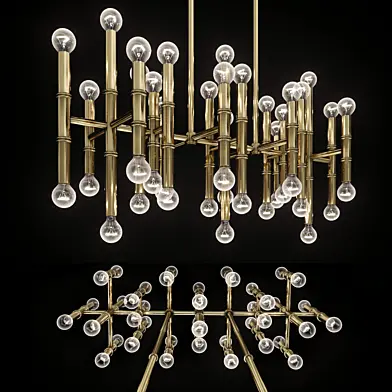Люстра meurice rectangular chandelier