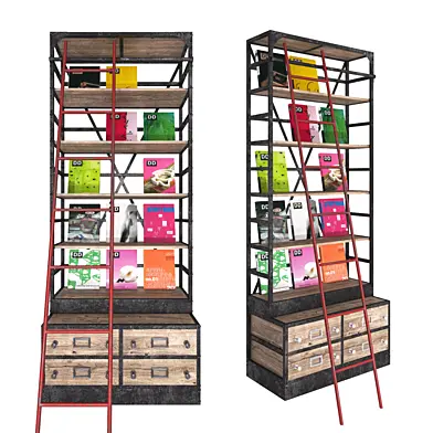 Industrial Bookshelf