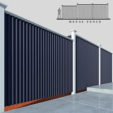 metal fence part 2