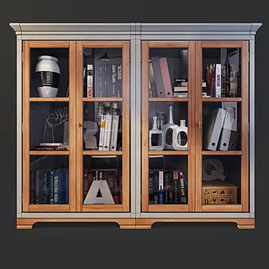 Книжный шкаф / буфет .  Country Club. FLAI.