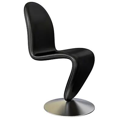 Verpan SYSTEM 123  Leather chair
