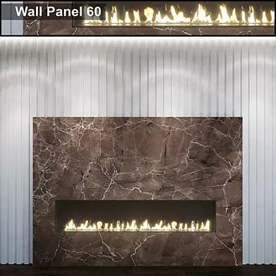 Wall Panel 60. Fireplace