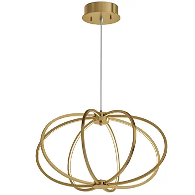 Leggero Collection 8-Light Gold LED Pendant