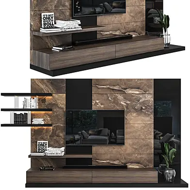 Tv Wall Set 03