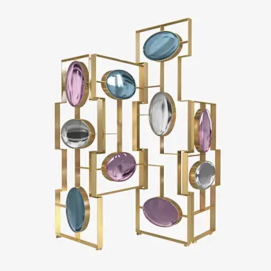 Holly Hunt AURORA FOLDING SCREEN by McCollin Bryan 3d model