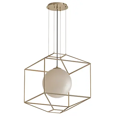 Silhouette 1-Light Gold Leaf Pendant