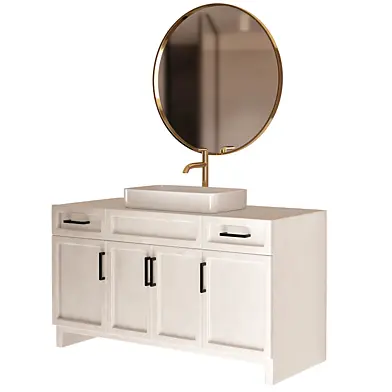 White Bathroom Vanities