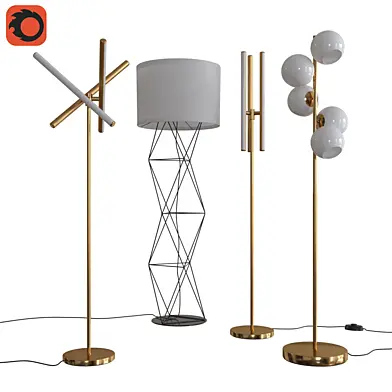 West Elm Floor Lamps set 04