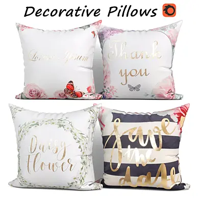 Decorative pillows set 352 Wintefei