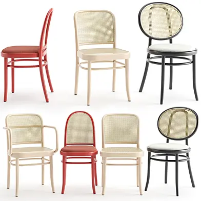 N 811, N 0 and Morris chairs by thonet,vienna
