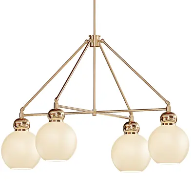 Monumental Modern Italian Chandelier