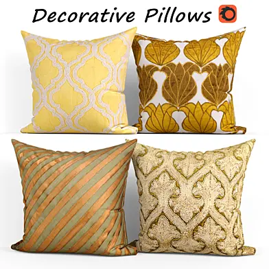 Decorative pillows set 381 Etsy