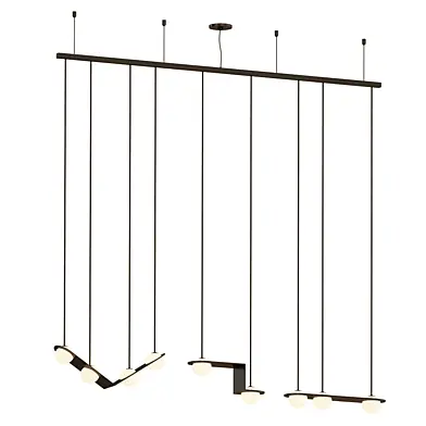 LED direct light pendant lamp LAURENT