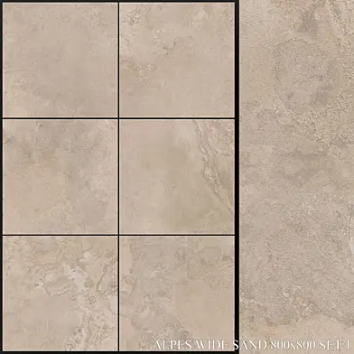 ABK Alpes Wide Sand 800x800 Set 1